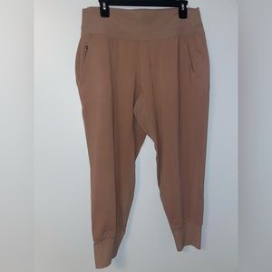 Brown Athleta joggers